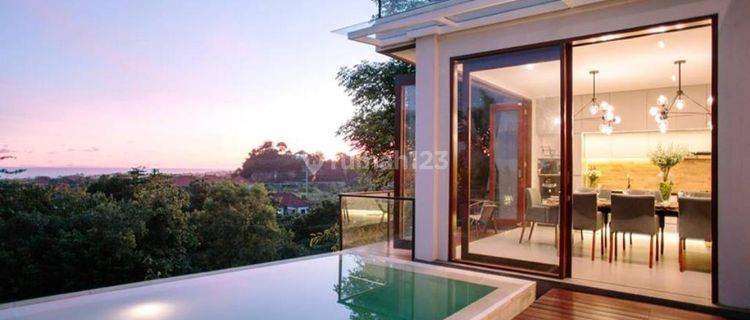 Full Furnished 4 Bedrooms Villa Ungasan With Ocean View 1