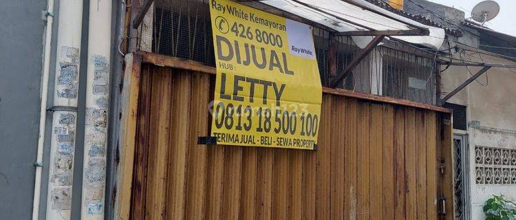 Dijual Rumah hitung tanah di kemayoran Rp 650 jt Nego 1