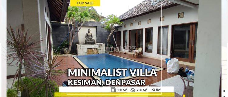 Minimalist Villa For sal in Kesiman Denpasar 1