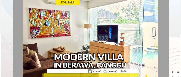 Modern Fully Furnished Villa in The Hearth of Canggu 1