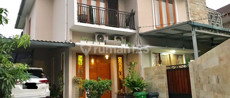 Dijual Rumah Tropikal Modern, 5 menit ke MRT, Jaksel 1