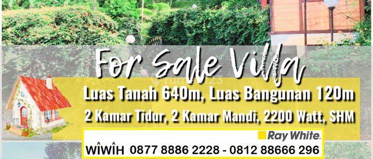 CEPAT !!! Villa Unik di Dago, Bandung Luas Tanah 640m Harga 2.5M Nego sampai DEAL 1