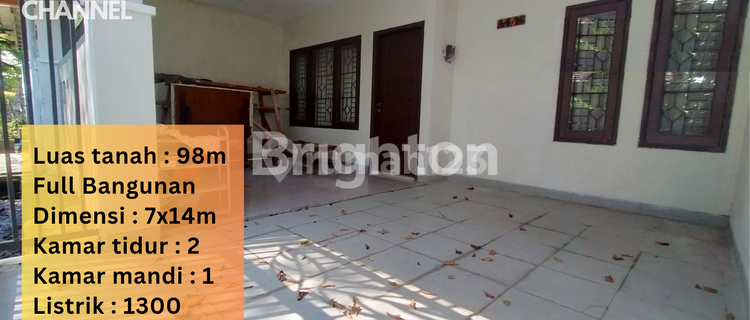 Rumah Siap Huni Oma Pesona Dekat Taman Dhika 1