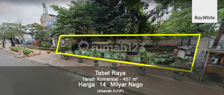 Commercial Land on Tebet Raya Below NJOP 1