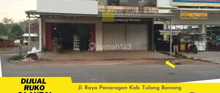 Ruko 2 Lantai di Jalan Raya Panaragan Tulang Bawang 1