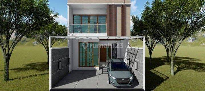 Rumah Baru Design Modern di Mekar Wangi  1