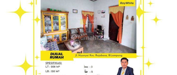 Rumah Murah Luas Tanah 208 di Rajabasa Bandar Lampung 1