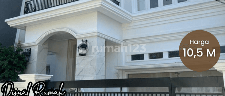 Dijual Rumah 2 Lt New Renovated Full Furnish Erlangga Barat  1