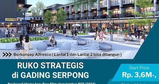 Ruko Hampton Avenue Paramount Gading Serpong Tangerang Selatan 1