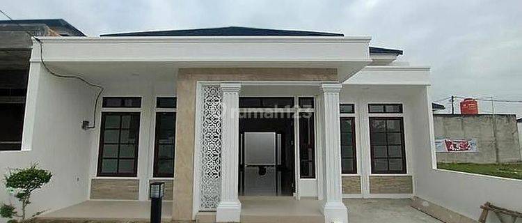 Rumah ready stok cantik elegan cluster nuansa bali dekat kampus uir di Jl. Air Dingin pekanb 1