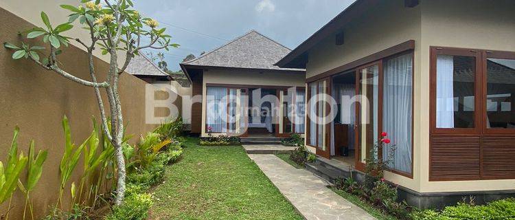 VILLA FULLY FURNISHED  GAYA BALI DENGAN FASILITAS JACUZZY AREA MUNDUK DENGAN VIEW PEGUNUNGAN DAN UDARA YANG SEJUK 1