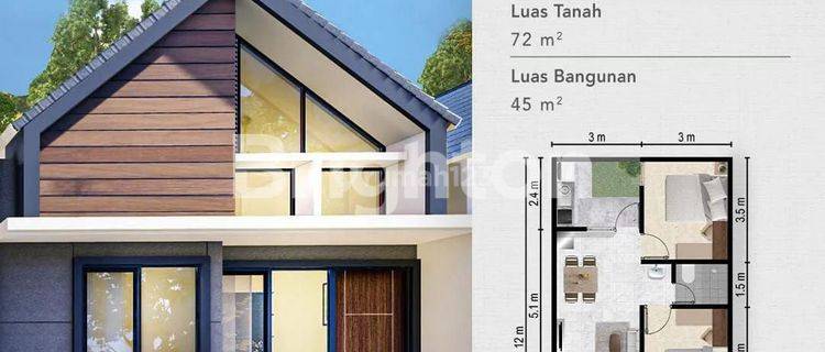 RUMAH STRATEGIS DI PUSAT SENTUL 1