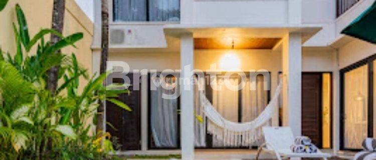 VILLA MODERN MINIMALIS DENGAN PRIVATE POOL SELANGKAH KE PANTAI BERAWA CANGGU 1