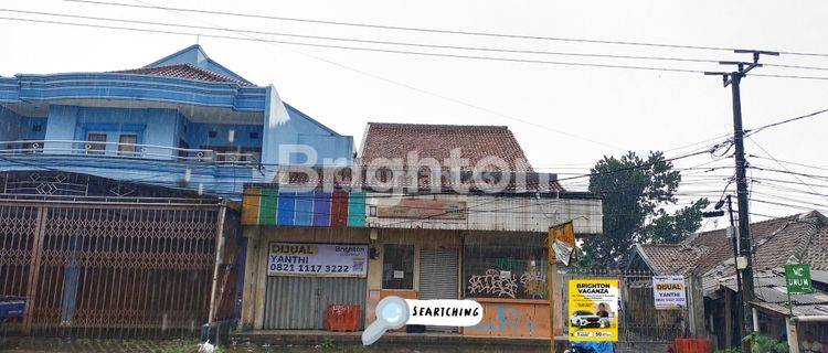 RUMAH TINGGAL PLUS KIOS UNTUK USAHA TEPI JALAN RAYA CICURUG 1