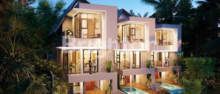 Villa Baru Dekat Canggu, Greenlot Riverside Villas 1