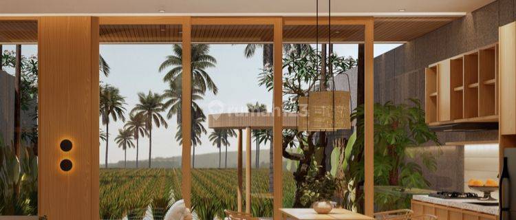 Natural Villa in Ubud with views of rice fields 1