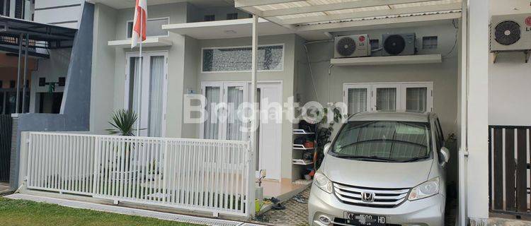 RUMAH MINIMALIS 1 LANTAI SEMI FURNISH LOKASI TENGAH KOTA HARGA NEGO 1