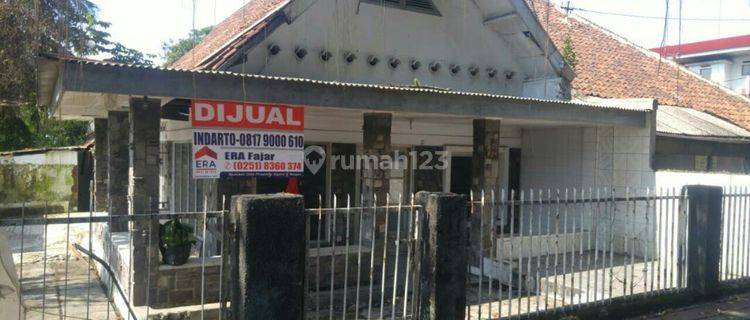 rumah jembatan merah panaragan pinggir jalan strategis 1