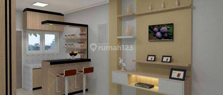 rumah minimalis harga ekonomis di pegangsaan dua . komplek gading griya residence 1