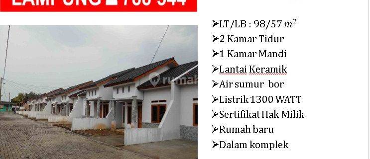 Promo rumah baru diway kandis, bebas biaya KPR 1