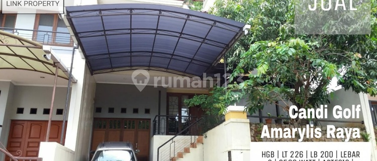 Rumah Siap Pakai Di Candi Golf Amarylis Raya 1