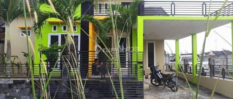 rumah asri di cluster full furnished 1