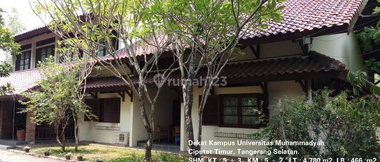 Rumah Megah Luas  Dekat Univ  Muhammadyah Tangerang Selatan 1