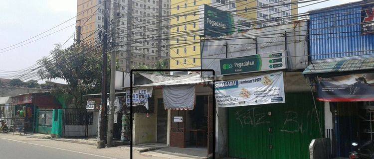 Rumah + Kios Jl Raya Pasar Rebo, Depan Apt Titanium ST-R847 1