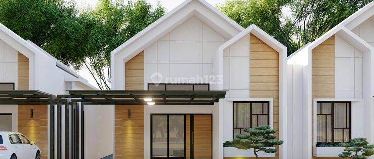 Rumah desaign modern Tengah Kota Dekat Kantor PTPN 1