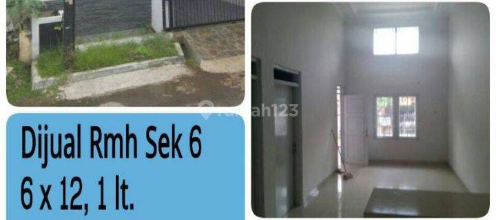 rumah asri sektor 6 gading serpong 1