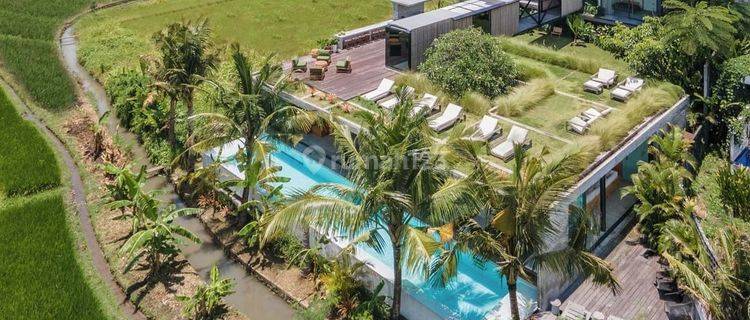 Luxury Villa in canggu with beautiful rice field view 1