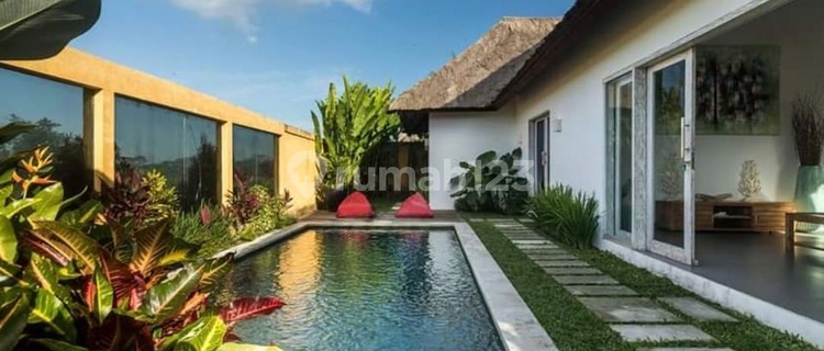 Greet Villa Dkt Central Ubud Full View Sawah 1