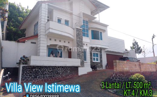 Villa Megah tiga 3 Lantai View Istimewa di Kawasan Ellite Hollywood Bandungan 1