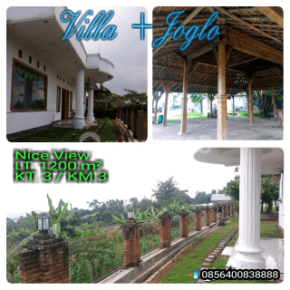 Villa dan Rumah Joglo View Istimewa di Bandungan 1