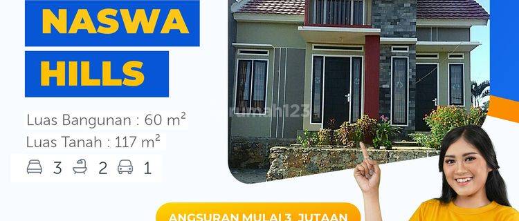 Rumah Modern Type 80 Berkonsep Villa di Kendari 1