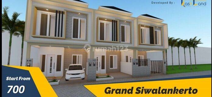 A.66.Rumah GRAND SIWALAN KERTO di dekat RUNGKUT - SURABAYA SELATAN - Sisa 7 / 10 Unit (BEST SELLER) - BANGUNAN ELEGANT dan MURAH (GRADE A) 1