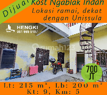 Rumah kost di lokasi ramai dan dekat dengan unissula 1