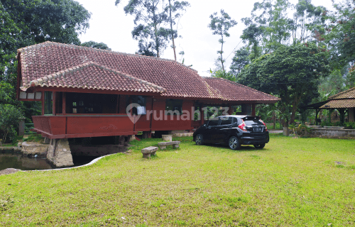 Villa Kayu Cantik di Ciwidey View Gunung 1