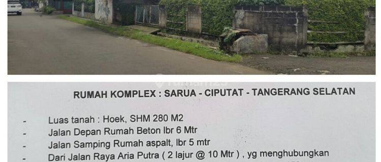 Rumah hook, Lokasi Strategis dekat pintu tol serpong 1