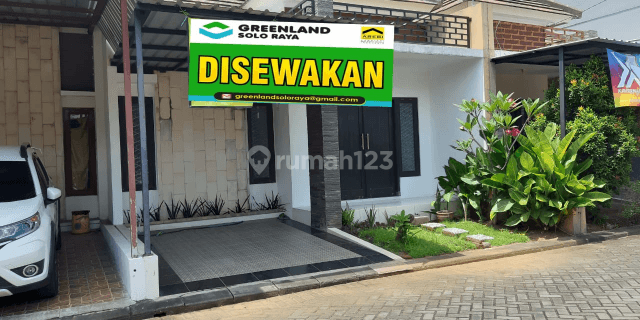 Rumah Minimalis Cluster ELITE di Gentan Solo  1