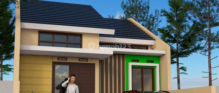 Rumah Baru Dlm Cluster Lingkungan Nyaman Aman Strategis Udara Segar  1