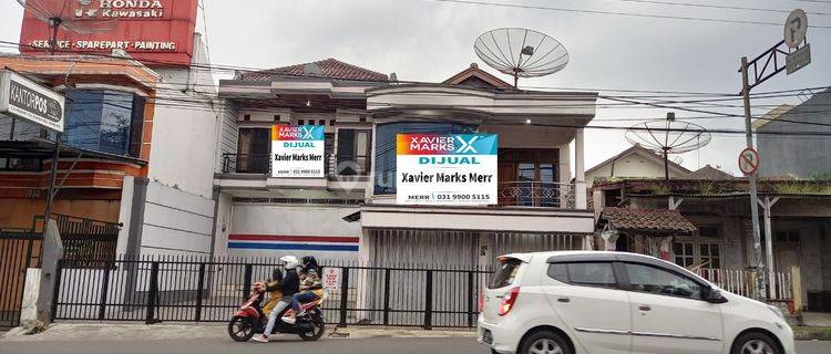 Rumah 2 lantai di lokasi komersial di Sukabumi Jl. R. A. Kosasih 1