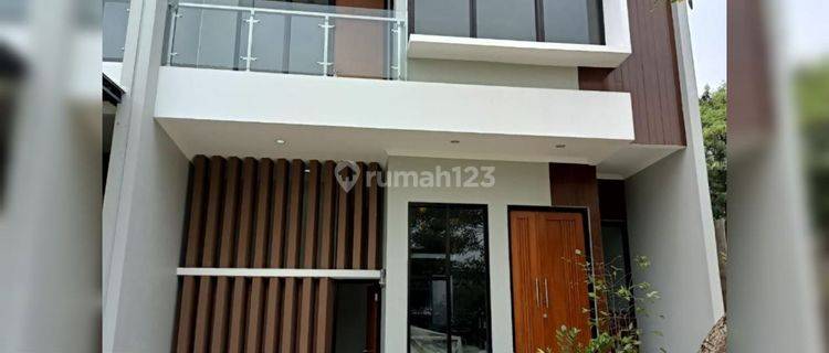 Rumah 2 lantai Cantik Minimalis Modern di Pondok Ranji Tangerang Selatan  1