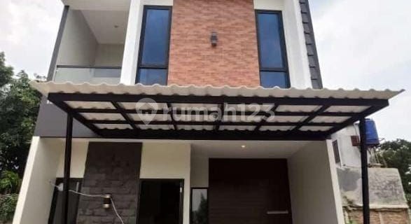Beautiful Greenery 2-Story Residence in Jakarta Near LRT Station 1
