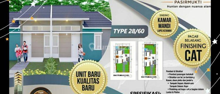 Rumah Subsidi Btn Di Gunungsari Citeureup Dekat Tol Jagorawi 1