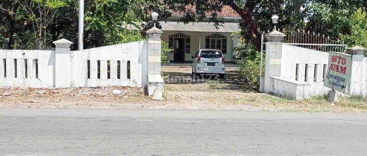 Rumah di Jl. Merdeka, Mojowarno - Jombang, Halaman Luas, Nol Jalan Raya 1