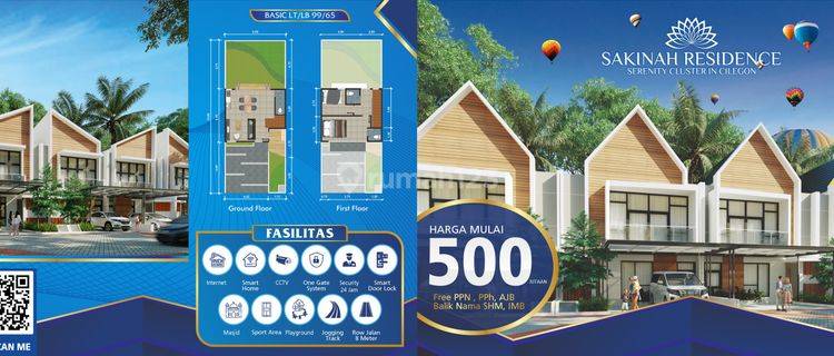 RUMAH MEWAH SAKINAH RESIDENCE  Terlengkap Promo akhir tahun  Gratis Tour ke Turkey  1