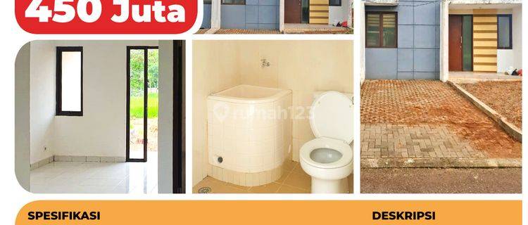 Rumah Bale Tirtawana, Cluster Argawana, Rumpin, Bogor, 90 m², SHM 1