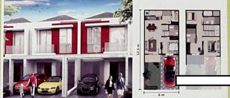 Rumah pik2 Cluster Spring Garden uk 6x12,5 1