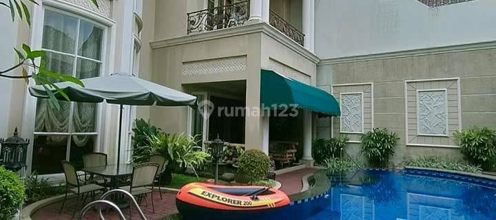 Rumah Mewah Full Furnished Dalam Komplek Elite Area Duren Sawit 1